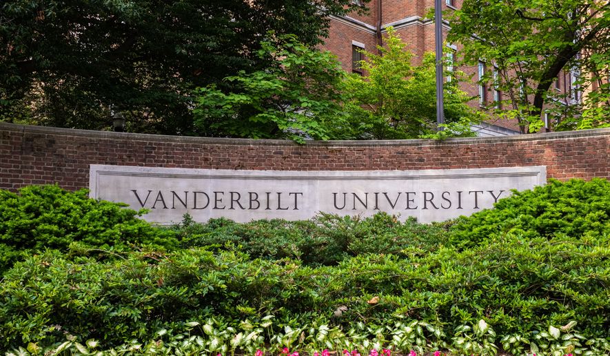 Vanderbilt University, Nashville, Tennessee - May 10, 2022. File photo credit: Fotoluminate LLC via Shutterstock.