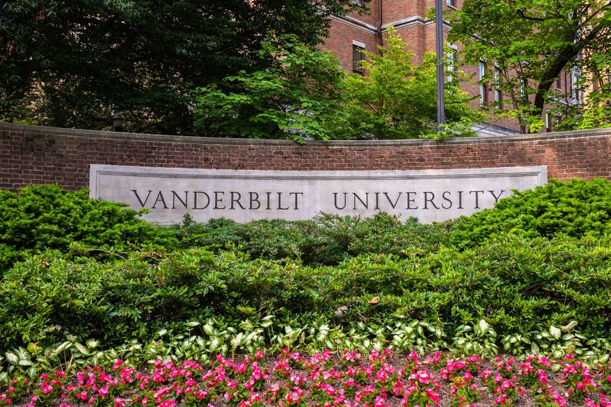Vanderbilt University, Nashville, Tennessee - May 10, 2022. File photo credit: Fotoluminate LLC via Shutterstock.