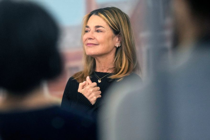 Savannah Guthrie visits the Today show at Rockefeller Plaza in New York on Thursday, March 5, 2026. (Photo by Charles Sykes/Invision/AP, File)