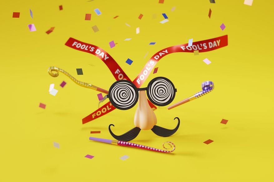 April Fools' Day Credit: Shutterstock