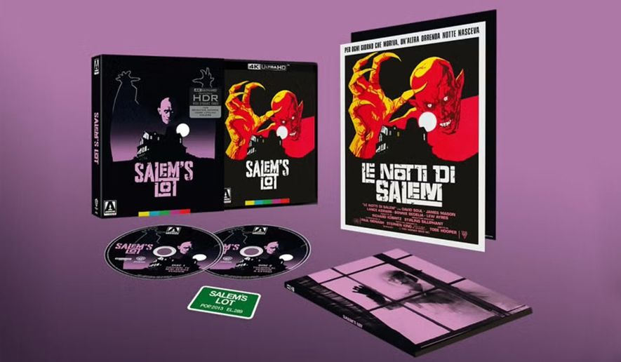 "Salem's Lot: Limited Edition," now available in the 4K disc format from Arrow Video.