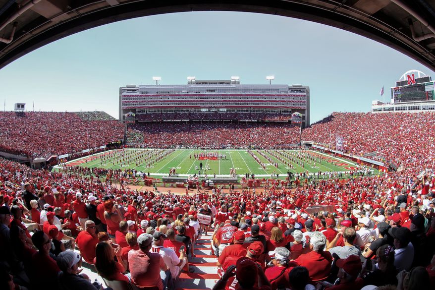 FILE - Fans fill Memorial Stadium in Lincoln Neb., on Saturday, Sept. 17, 2016. (AP Photo/Nati Harnik File, File)