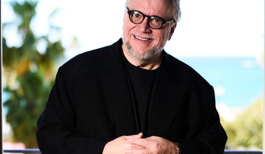 Director Guillermo del Toro poses for portrait photographs for the 20th anniversary of the film 'Pan Labyrinth' at the 79th international film festival, Cannes, southern France, Tuesday, May 12, 2026. (Photo by Scott A Garfitt/Invision/AP)