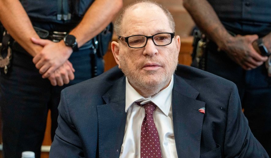 Harvey Weinstein appears in Manhattan criminal court on Wednesday, May 13, 2026, in New York. (Steven Hirsch /New York Post via AP, Pool)