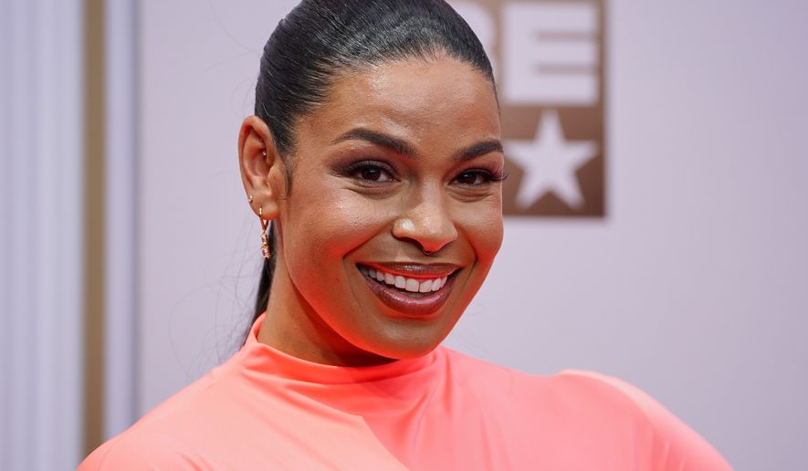 FILE - Jordin Sparks arrives at the BET Awards on June 9, 2025, at the Peacock Theater in Los Angeles. (Photo by Jordan Strauss/Invision/AP, File)