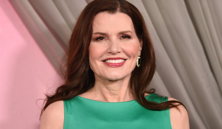 Geena Davis appears at the Fashion Trust U.S. Awards in Los Angeles on April 7, 2026. (Photo by Richard Shotwell/Invision/AP, File)