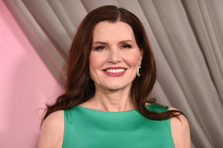 Geena Davis appears at the Fashion Trust U.S. Awards in Los Angeles on April 7, 2026. (Photo by Richard Shotwell/Invision/AP, File)