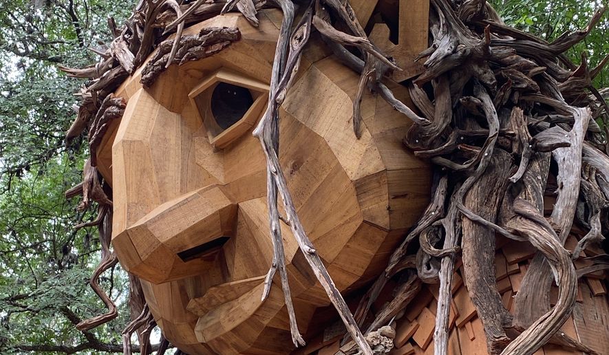 Austin Troll sculpture at Pease Park. File photo credit: Lu A Prescott via Shutterstock.