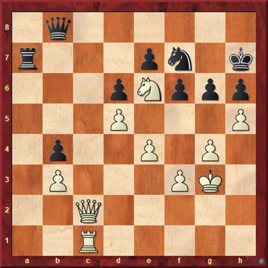 Karff-Radzikowska after 39. h5.