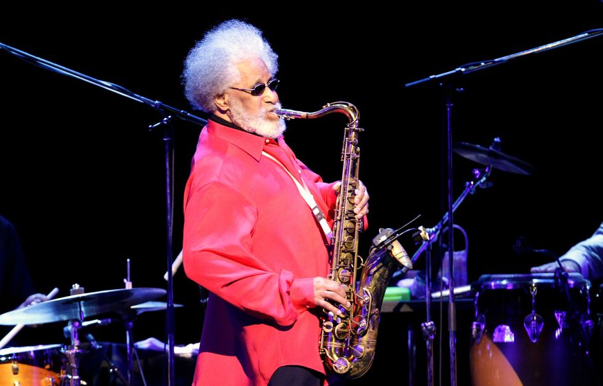 FILE - Sonny Rollins performs during a concert in Tokyo, Oct. 4, 2010. (AP Photo/Junji Kurokawa, File)