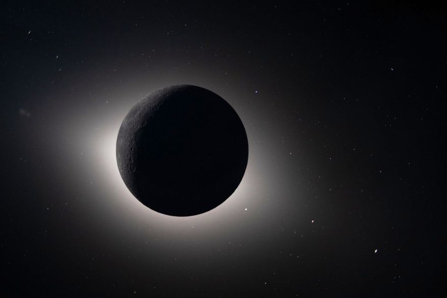 In this photo provided by NASA and captured by the Artemis II crew from lunar orbit, the Moon eclipses the Sun on April 6, 2026. (NASA via AP, File)