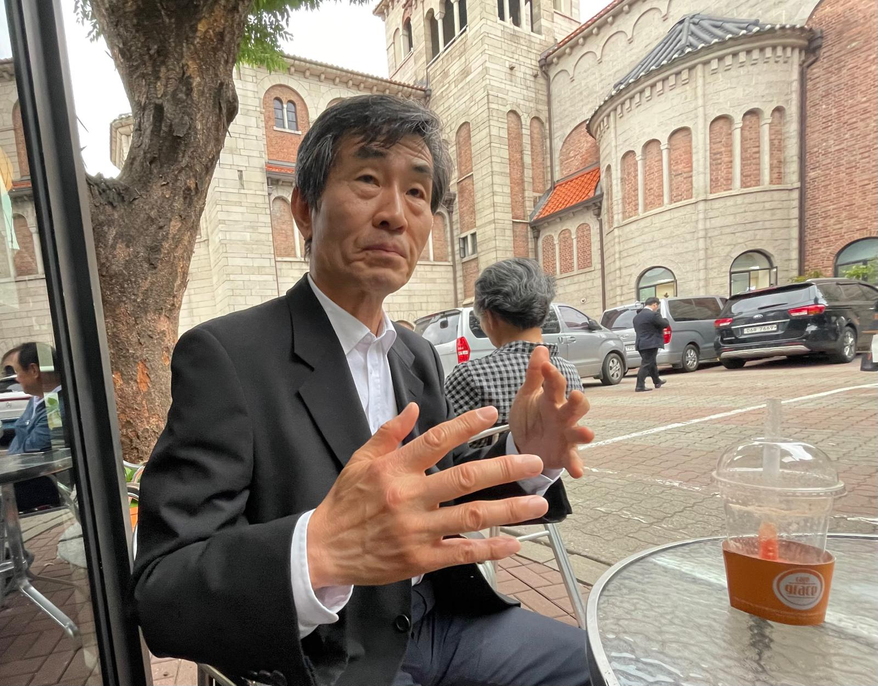 South Korean businessman Lee Tae-ha has a keen interest in inter-Korean relations but admits he is in a dwindling minority. (Andrew Salmon / The Washington Times)