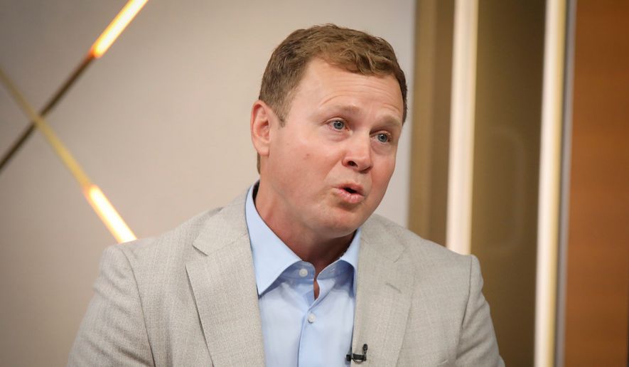 Spencer Pratt appears on "Fox & Friends" at Fox News headquarters on Thursday, May 28, 2026, in New York. (Photo by Andy Kropa/Invision/AP)