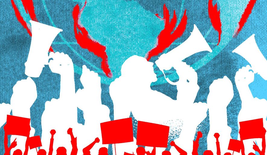 Cuba's role in linking Islamic extremists and U.S. activists illustration by Linas Garsys / The Washington Times