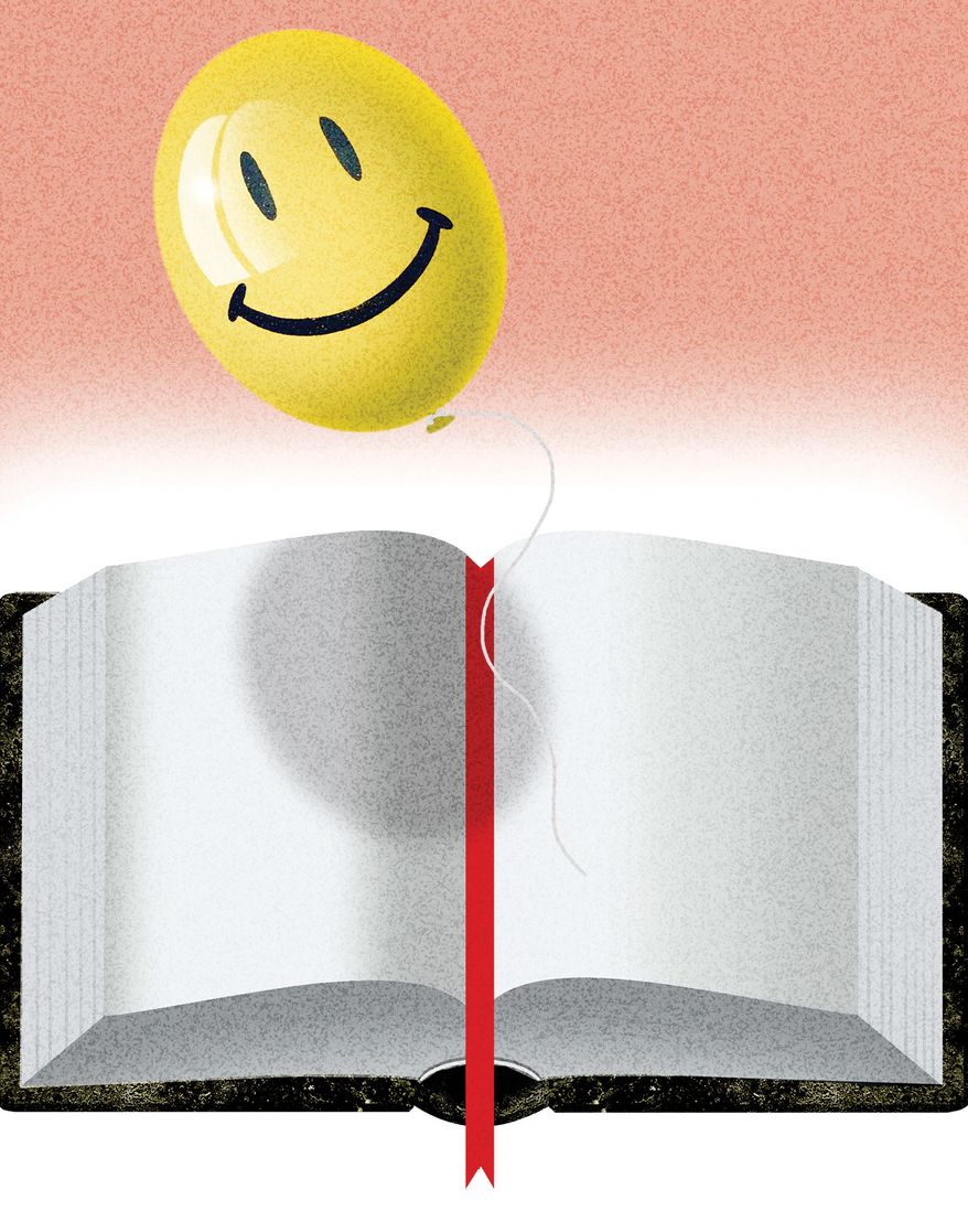 Interpreting the bible illustration by Alexander Hunter/The Washington Times