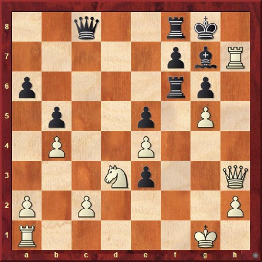 Fataliyeva-Hnatyshyn after 32. g5.