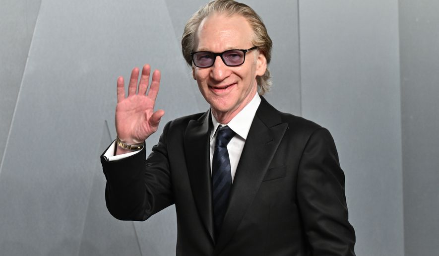 Bill Maher arrives at the Vanity Fair Oscar Party, March 15, 2026, in Los Angeles. (Photo by Evan Agostini/Invision/AP, File)
