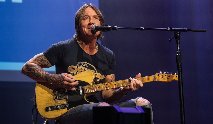 FILE - Keith Urban performs at Team MCA at the Ryman during Country Radio Seminar in Nashville, Tenn., on March 19, 2026. (Photo by Amy Harris/Invision/AP, File)