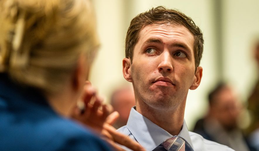 FILE - Tyler Robinson, who is accused of fatally shooting Charlie Kirk, appears during a hearing in Fourth District Court in Provo, Utah, on Dec. 11, 2025. (Rick Egan/The Salt Lake Tribune via AP, Pool, File)