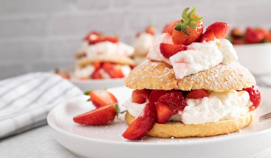 Two ingredients determine whether your strawberry shortcake is forgettable or the one everyone asks about. Photo credit: Depositphotos.