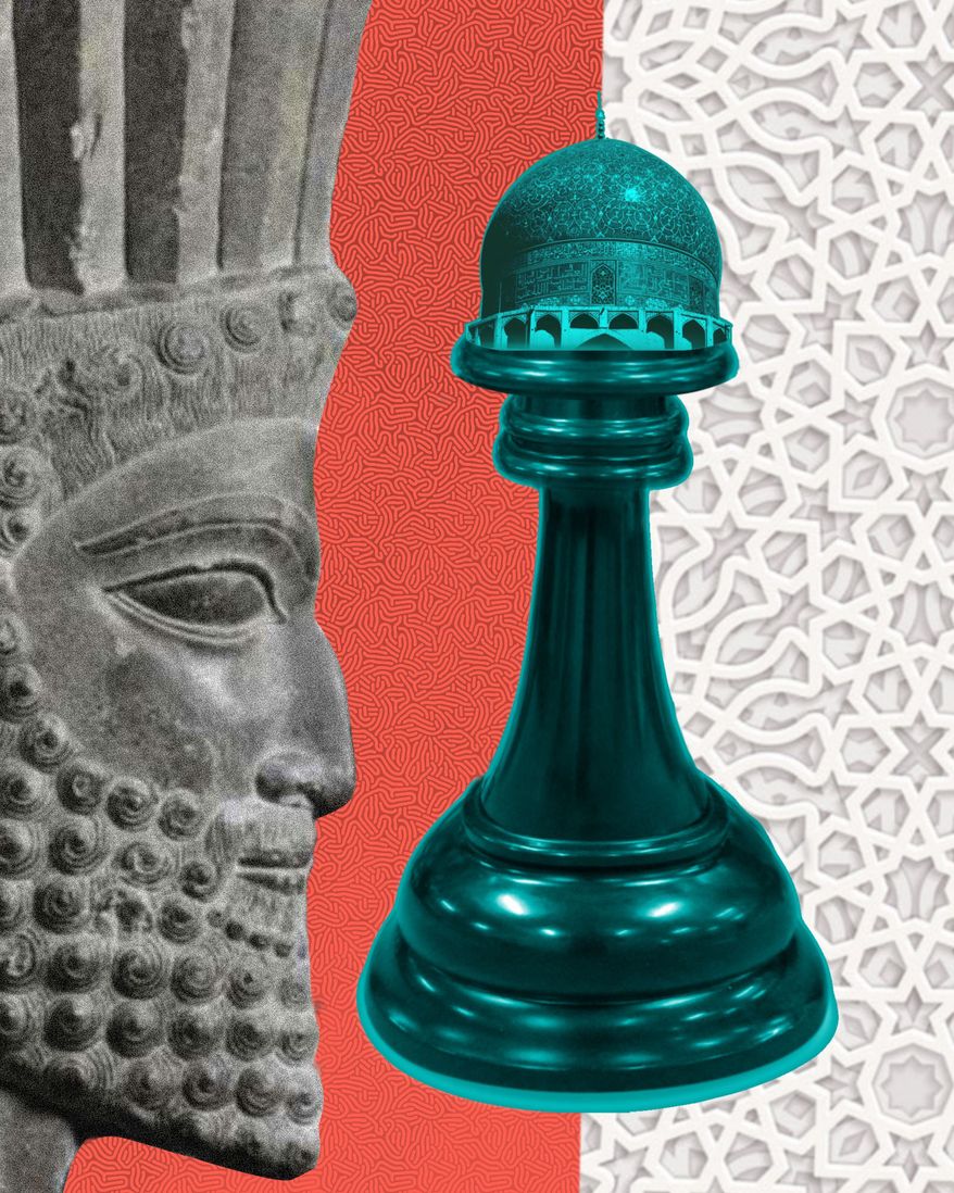 Iran negotiating like Persia illustration by Linas Garsys / The Washington Times