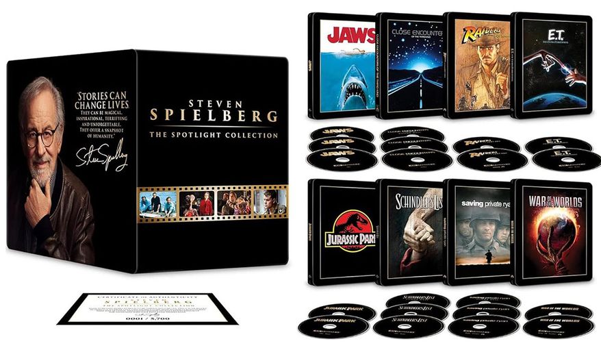 Steven Spielberg: The Spotlight Collection (Courtesy Universal Studios Home Entertainment)
