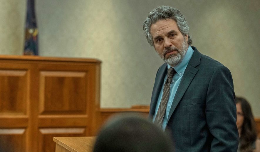 This image released by HBO shows Mark Ruffalo in a scene from "Task." (HBO via AP)