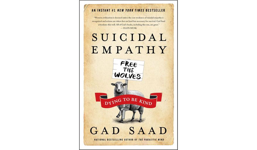 "Suicidal Empathy: Dying to Be Kind" (book cover)