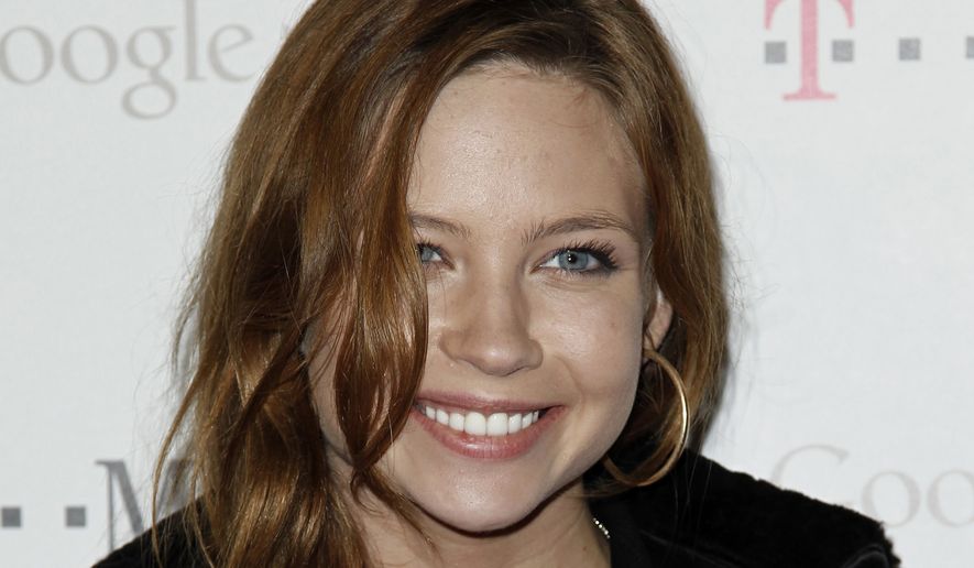 Daveigh Chase arrives at the Google and T-Mobile party celebrating the launch of Google Music, Wednesday, Nov. 16, 2011, in Los Angeles. (AP Photo/Matt Sayles)