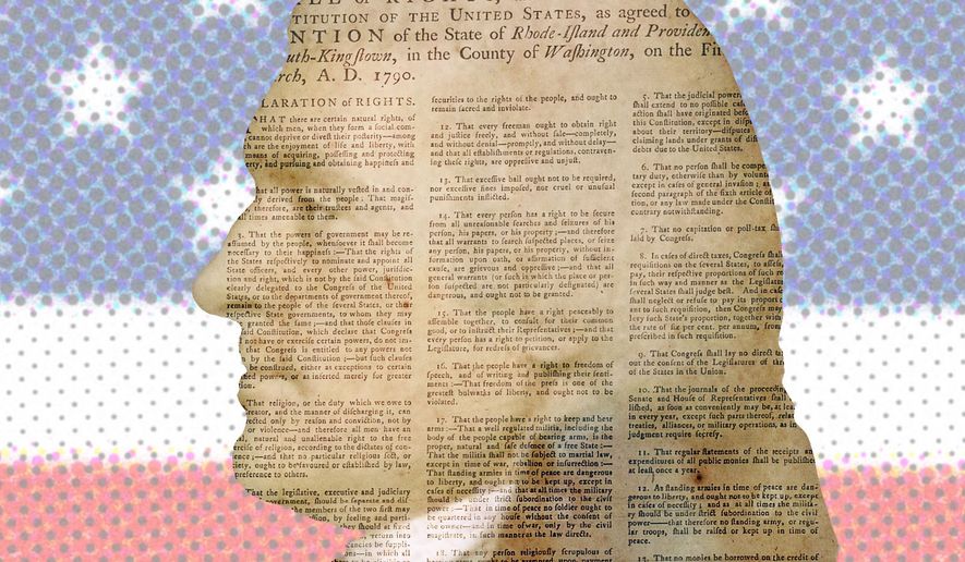 Thomas Jefferson illustration by Linas Garsys / The Washington Times