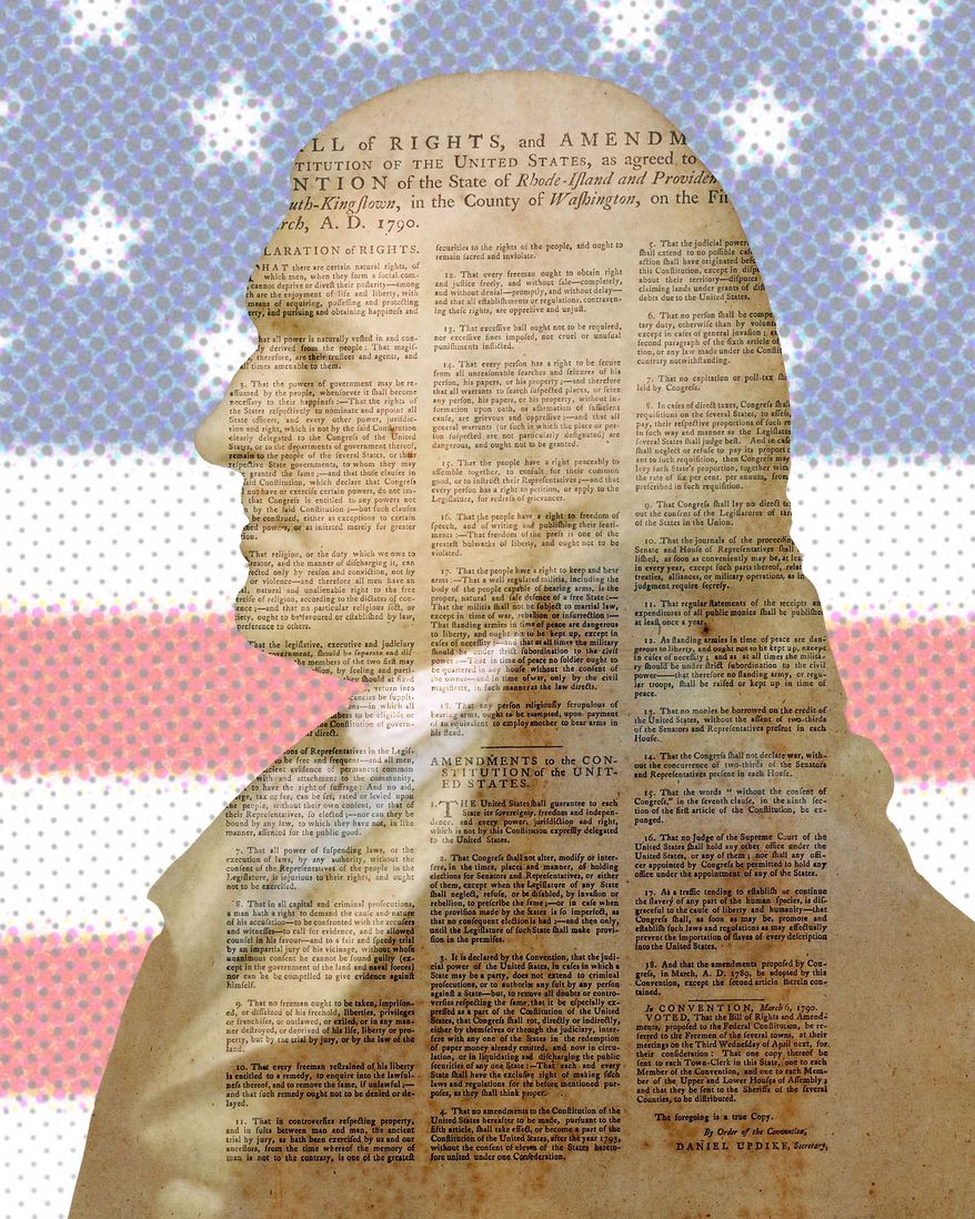 Thomas Jefferson illustration by Linas Garsys / The Washington Times