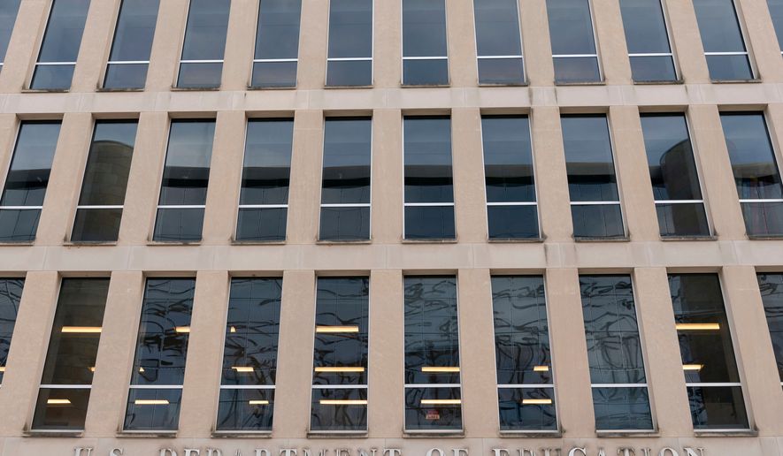 The U.S. Department of Education building is seen in Washington, Nov. 18, 2024. (AP Photo/Jose Luis Magana, File)