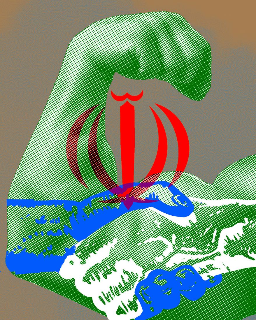 A deal with Iran strengthens the Islamic Republic illustration by Linas Garsys / The Washington Times