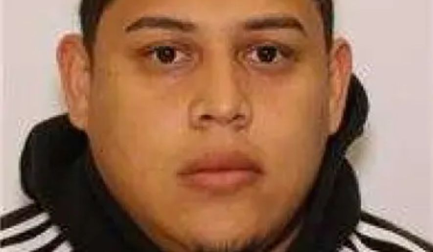 Mugshot of Josue David Carranza Castellon (Credit: Montgomery County Police)