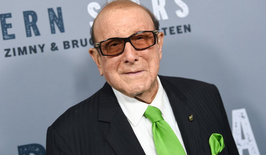 FILE - Music producer Clive Davis attends the special screening of "Western Stars" at Metrograph in New York on Oct. 16, 2019. (Photo by Evan Agostini/Invision/AP, File)