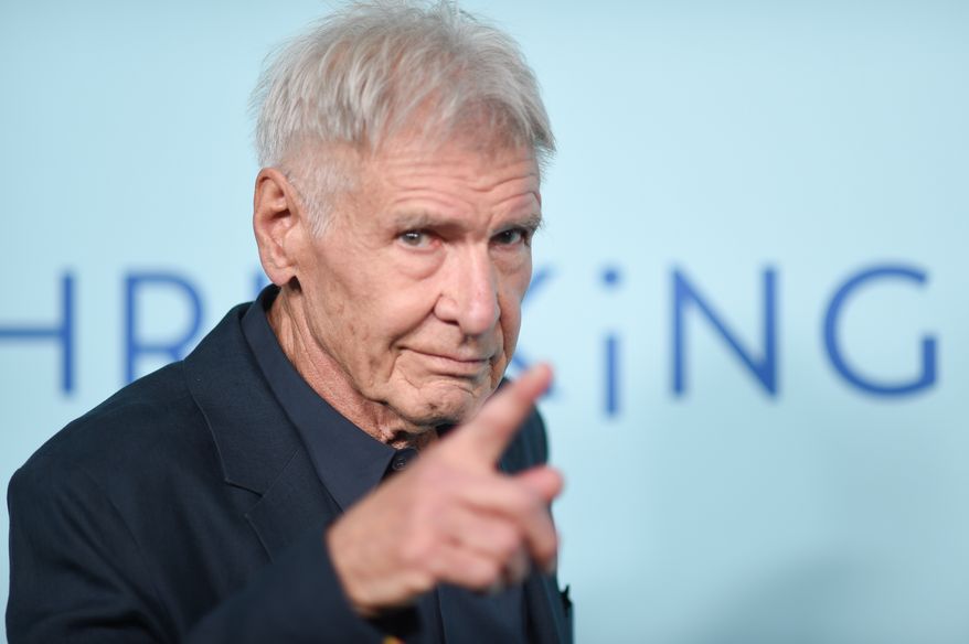 Harrison Ford arrives at an FYC event for "Shrinking" on Saturday, June 6, 2026, in West Hollywood, Calif. (Photo by Richard Shotwell/Invision/AP)