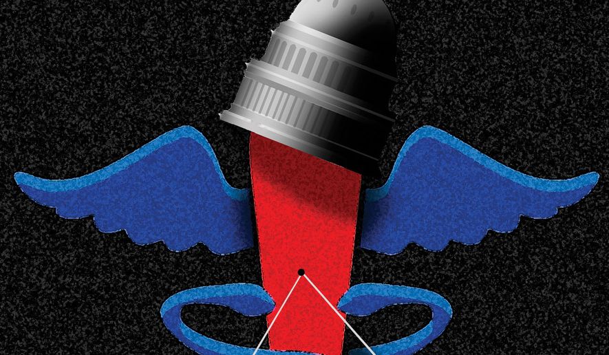 Congress improving health care for patients through reform and not a one-size-fits-all approach illustration by Alexander Hunter/The Washington Times