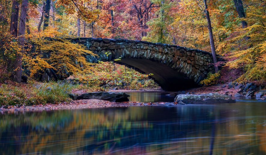 Boulder Bridge in Rock Creek National Park in Washington, D.C. File photo credit: photosounds via Shutterstock.