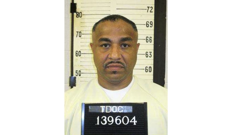 FILE - This undated photo released by the Tennessee Department of Correction shows Tony Carruthers. (Tennessee Department of Correction via AP, File)