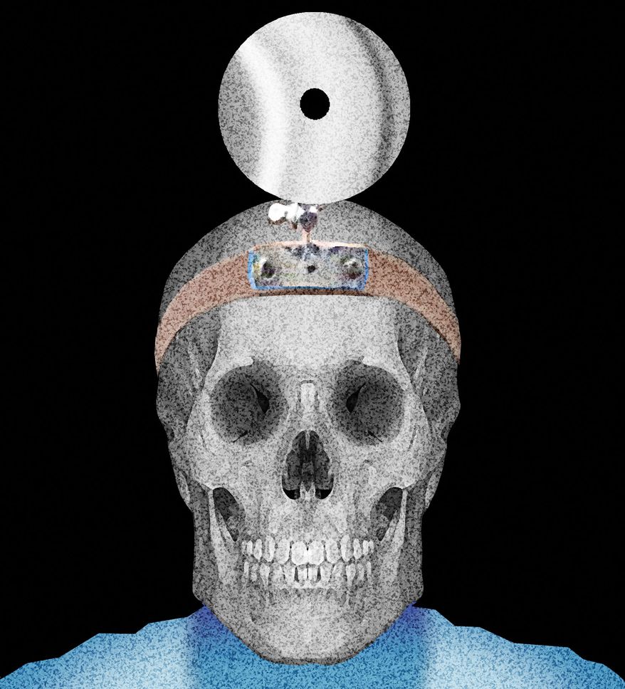 Physician-assisted suicide and euthanasia illustration by Alexander Hunter/The Washington Times