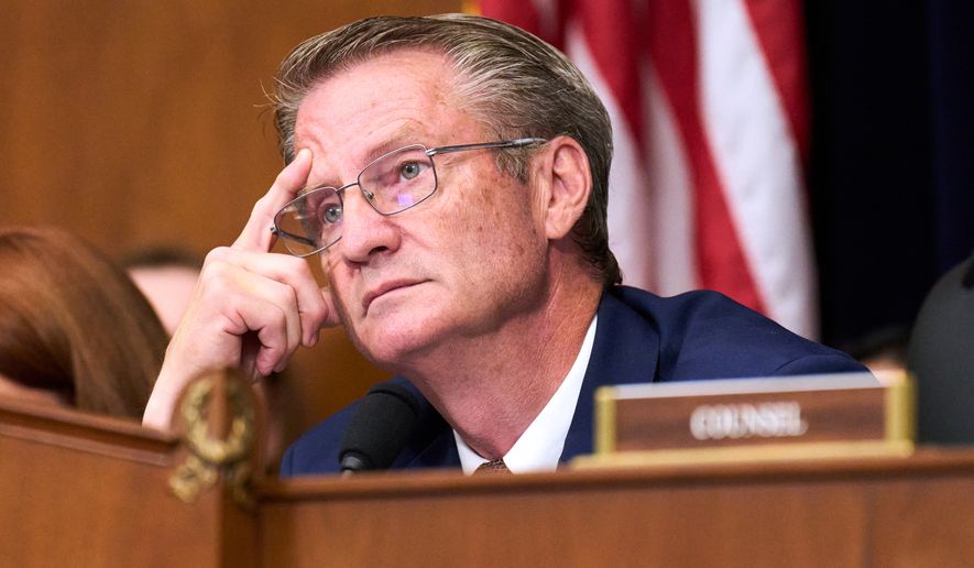 House Committee on Oversight and Government Reform Subcommittee on Delivering on Government Efficiency Chair Rep. Tim Burchett, R-Tenn., attends a subcommittee hearing about the Smithsonian, Tuesday, July 21, 2026, in Washington. (AP Photo/Jacquelyn Martin)