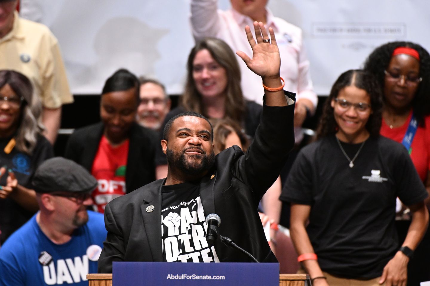 Democratic Party's socialist showdown moves to Detroit