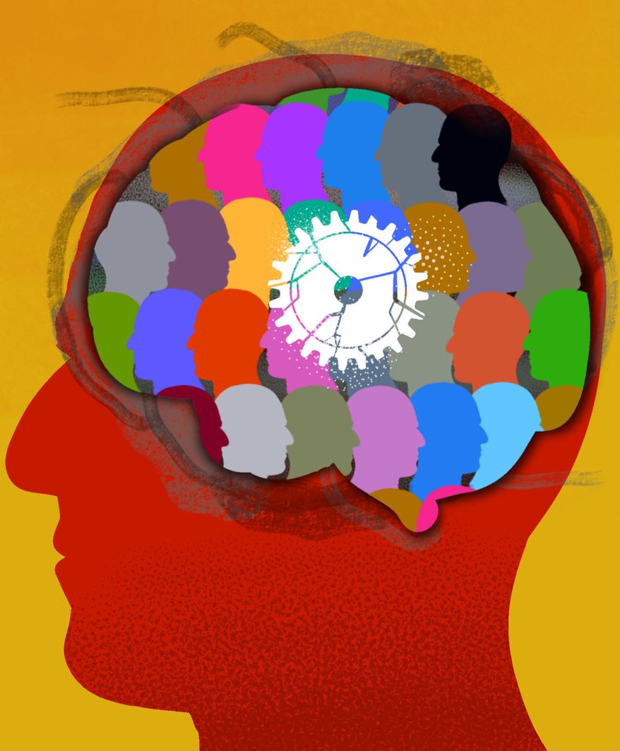 Finding intelligence in the United States of America illustration by Linas Garsys / The Washington Times