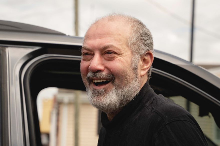 FILE - This photo provided by Yaseen Jajeeb shows Islamic Society of Milwaukee President Salah Sarsour on June 18, 2026, shortly after his release from Clay County Jail in Brazil, Indiana, where he was detained after his arrest by U.S. Immigration and Customs Enforcement agents in March. (Yaseen Najeeb via AP, File)