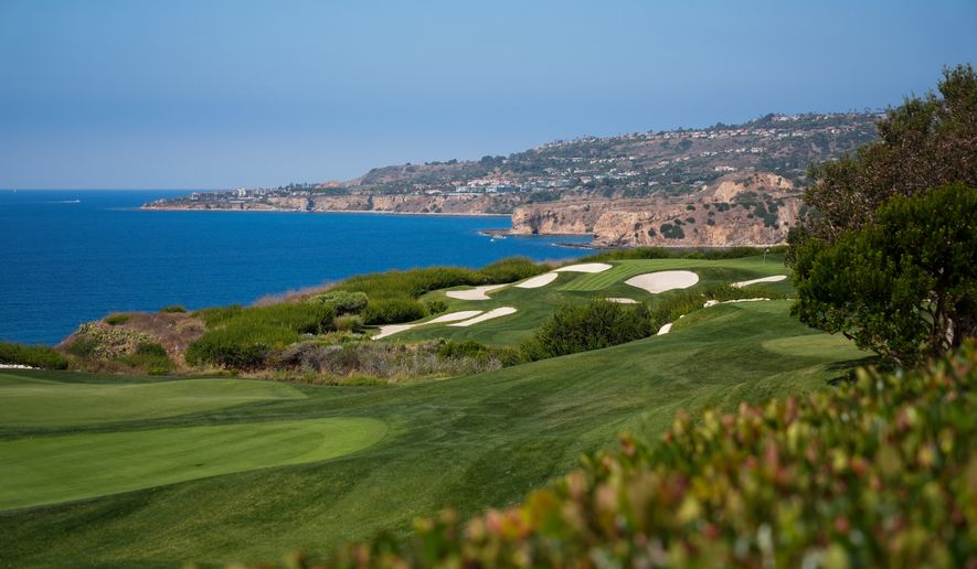 A general view of Trump National Golf Club Los Angeles in Rancho Palos Verdes, Calif., Friday, Sept. 13, 2024. (AP Photo/Jae C. Hong, File)