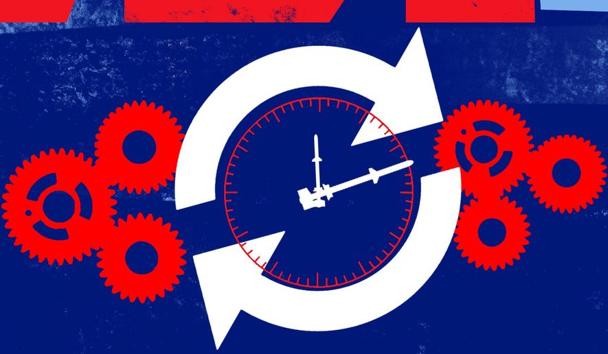 Rebuilding the United States of America's military weapons (munitions) production base illustration by Linas Garsys / The Washington Times