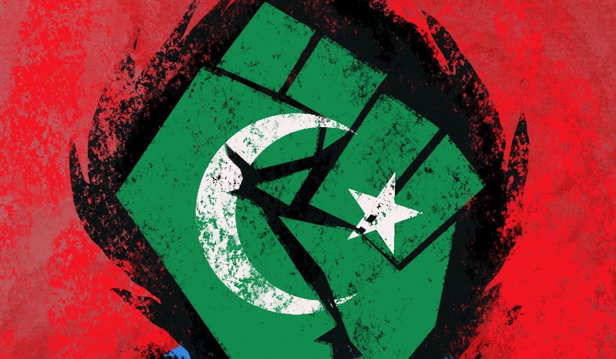 The rise of Islamism around the world illustration by Linas Garsys / The Washington Times