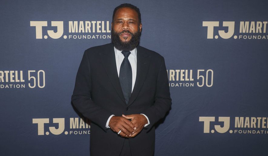 Actor Anthony Anderson attends the 50th annual T.J. Martell New York Honors Gala at Cipriani 42nd Street on Tuesday, Sept. 16, 2025, in New York. (Photo by Andy Kropa/Invision/AP)