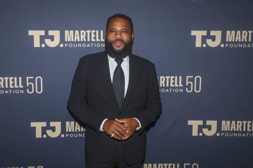 Actor Anthony Anderson attends the 50th annual T.J. Martell New York Honors Gala at Cipriani 42nd Street on Tuesday, Sept. 16, 2025, in New York. (Photo by Andy Kropa/Invision/AP)
