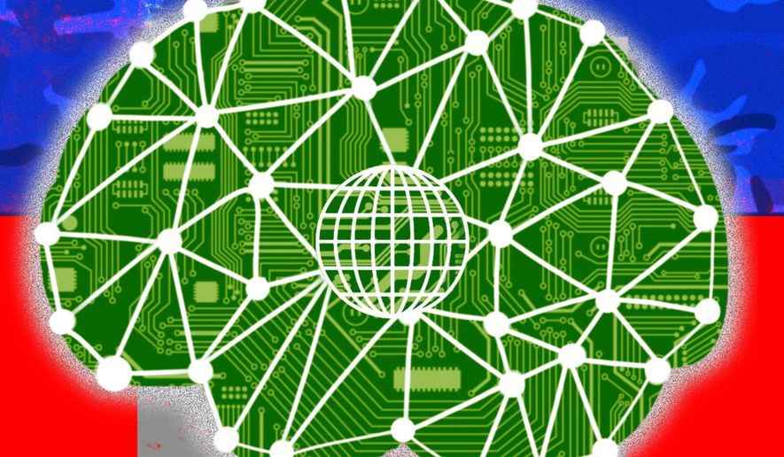 Artificial intelligence (AI) misuse and threats to the world illustration by Linas Garsys / The Washington Times